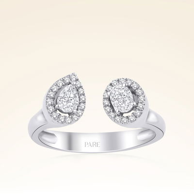 0,40 Karat Fantezi Pırlanta Yüzük - Pare Pırlanta