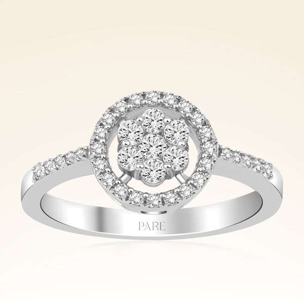 0,40 Karat Fantezi Pırlanta Yüzük - Pare Pırlanta