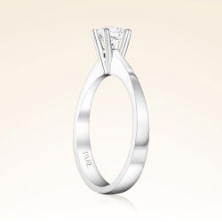 G Renk 0,40 Karat HRD Sertifikalı Tektaş Pırlanta Yüzük - 2