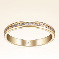 0,40 Karat Pırlantalı Tamtur Kadın Alyans - PRA0013 - 1