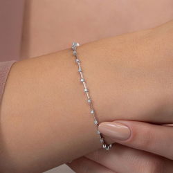 0,40 Karat Suyolu Pırlanta Bileklik - 4