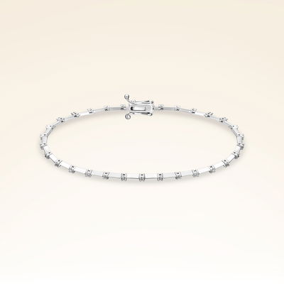 0,40 Karat Suyolu Pırlanta Bileklik - Pare Pırlanta