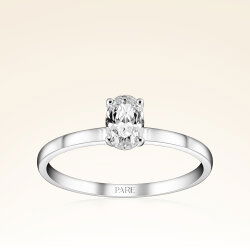 0,40 Karat Tektaş Pırlanta Yüzük - 1