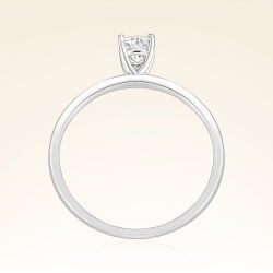 0,40 Karat Tektaş Pırlanta Yüzük - 3