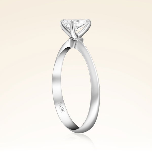 0,40 Karat Pırlanta Damla Tektaş Yüzük - Pare Pırlanta