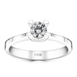 0,40 Karat Tektaş Pırlanta Yüzük - PR01249-H40 - 1