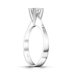 0,40 Karat Tektaş Pırlanta Yüzük - PR01249-H40 - 2