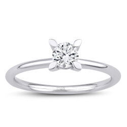 0,40 Karat Tektaş Pırlanta Yüzük - PR01360-H40 - 1