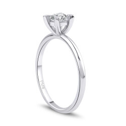 0,40 Karat Tektaş Pırlanta Yüzük - PR01360-H40 - 2