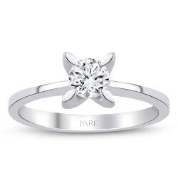 0,40 Karat Tektaş Pırlanta Yüzük - PR01371-H40 - 1