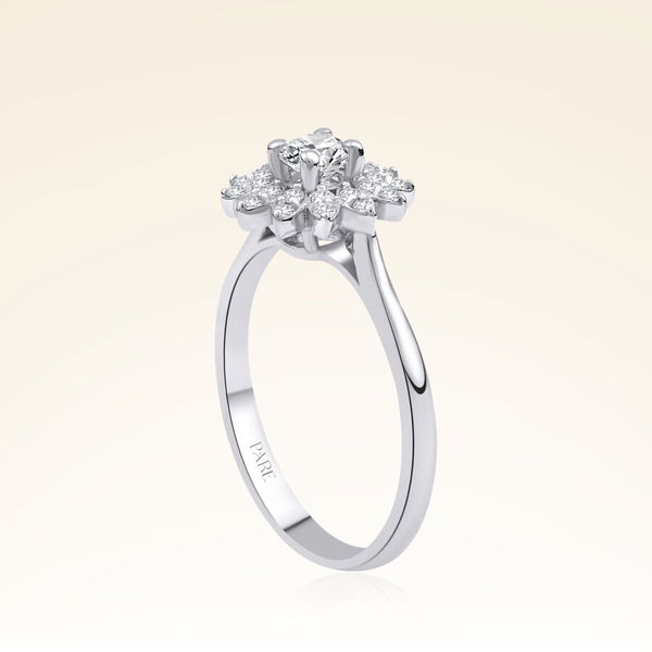  0,42 Karat Fantezi Pırlanta Yüzük - Pare Pırlanta