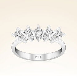 0,43 Karat Beştaş Pırlanta Yüzük - 1