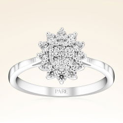 0,43 Karat Fantezi Pırlanta Yüzük - 1