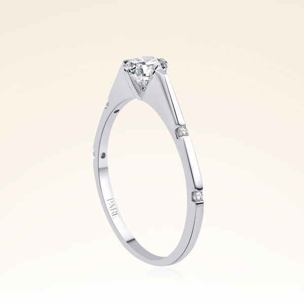 0,44 Karat Tektaş Pırlanta Yüzük - Pare Pırlanta