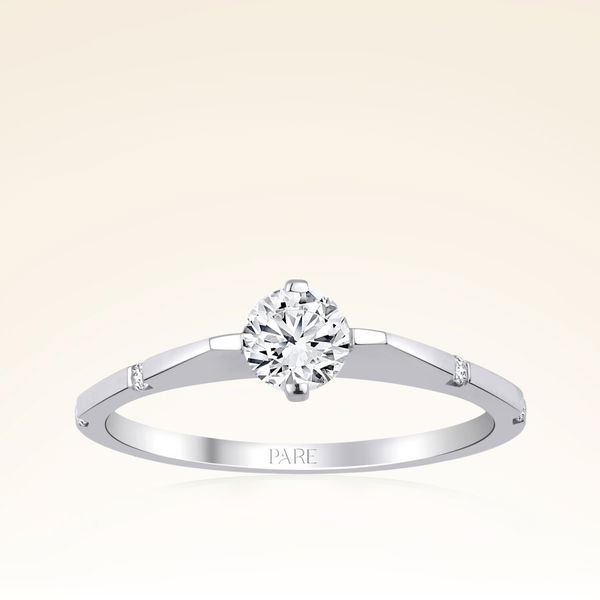 0,44 Karat Tektaş Pırlanta Yüzük - Pare Pırlanta