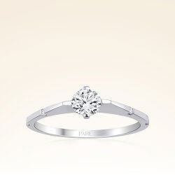 0,44 Karat Tektaş Pırlanta Yüzük - 1