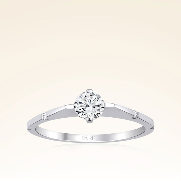 0,44 Karat Tektaş Pırlanta Yüzük - Pare Pırlanta