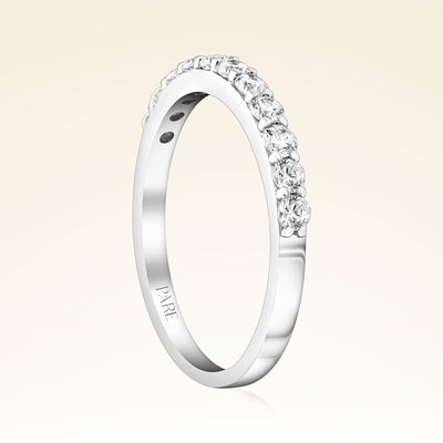 0,44 Karat Yarımtur Pırlanta Yüzük - Pare Pırlanta