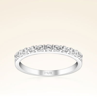 0,44 Karat Yarımtur Pırlanta Yüzük - Pare Pırlanta