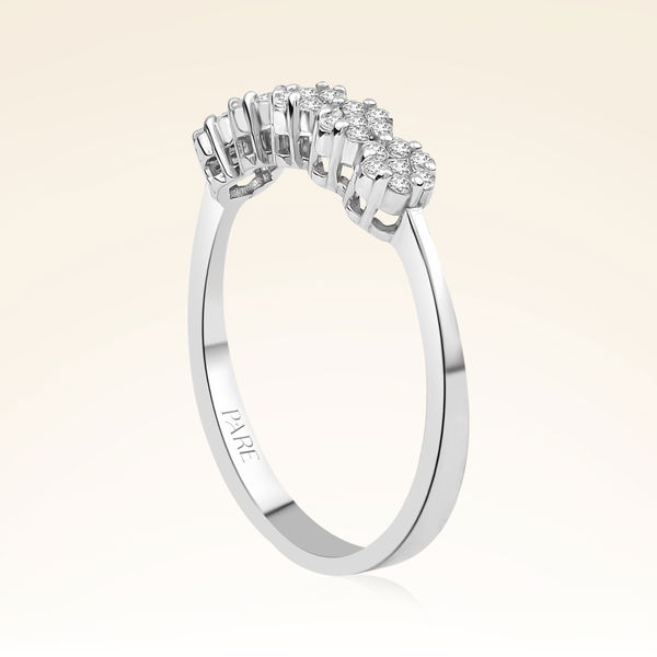 0,45 Karat Fantezi Pırlanta Yüzük - Pare Pırlanta