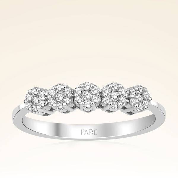 0,45 Karat Fantezi Pırlanta Yüzük - Pare Pırlanta