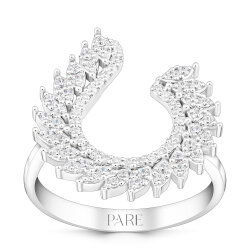 0,45 Karat Fantezi Pırlanta Yüzük - PR01345 - 1