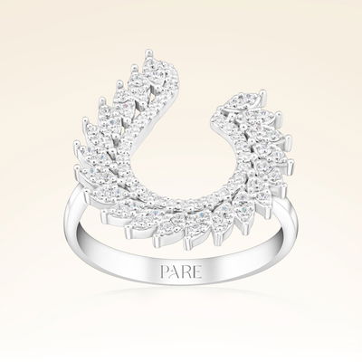 0,45 Karat Fantezi Pırlanta Yüzük - Pare Pırlanta