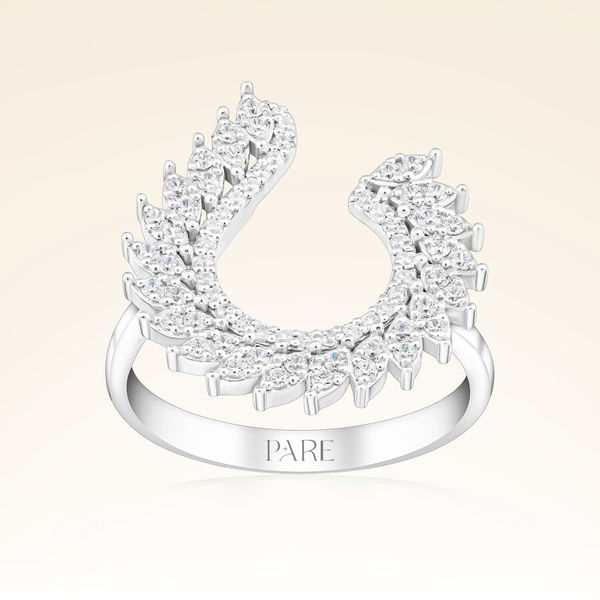 0,45 Karat Fantezi Pırlanta Yüzük - Pare Pırlanta