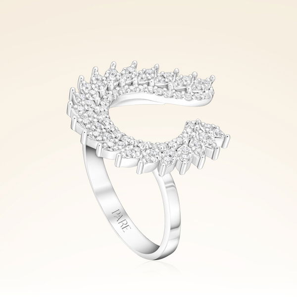 0,45 Karat Fantezi Pırlanta Yüzük - Pare Pırlanta