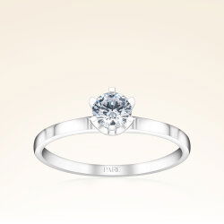 0,45 Karat Tektaş Pırlanta Yüzük - 1