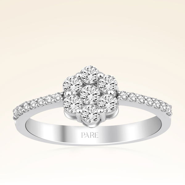 0,49 Karat Fantezi Pırlanta Yüzük - Pare Pırlanta