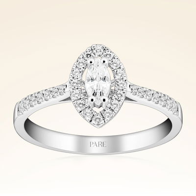 0,49 Karat Fantezi Pırlanta Yüzük - PR00335 - Pare Pırlanta