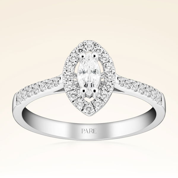 0,49 Karat Fantezi Pırlanta Yüzük - Pare Pırlanta