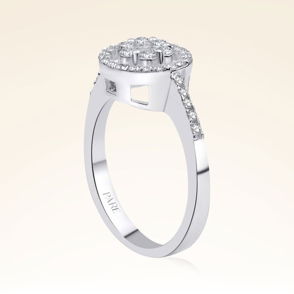 0,49 Karat Fantezi Pırlanta Yüzük - Pare Pırlanta