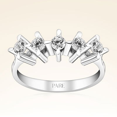 0,50 Karat Beştaş Pırlanta Yüzük - Pare Pırlanta