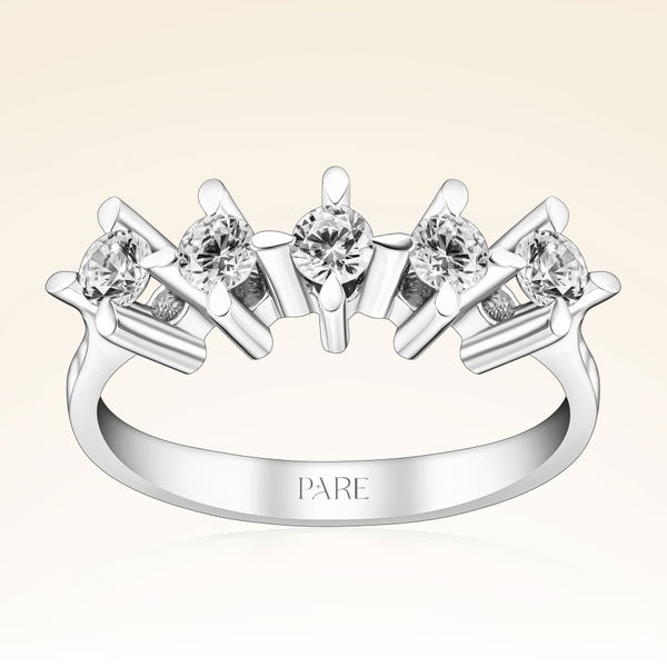 0,50 Karat Beştaş Pırlanta Yüzük - Pare Pırlanta