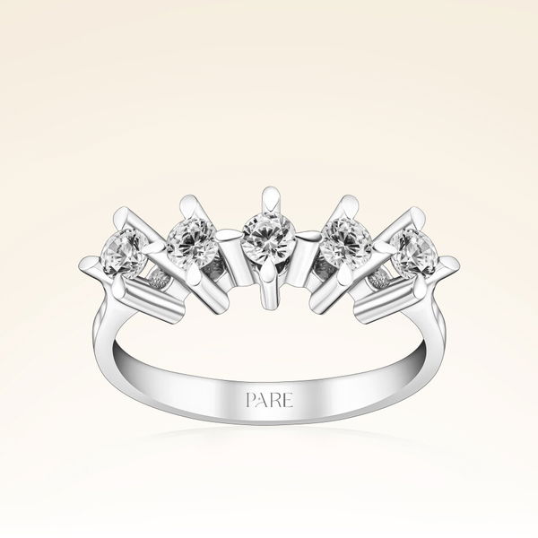 0,50 Karat Beştaş Pırlanta Yüzük - Pare Pırlanta