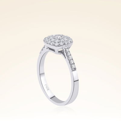 0,50 Karat Coronet Pırlanta Yüzük - Pare Pırlanta