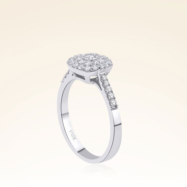 0,50 Karat Coronet Pırlanta Yüzük - Pare Pırlanta