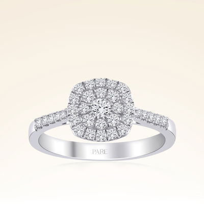 0,50 Karat Coronet Pırlanta Yüzük - Pare Pırlanta