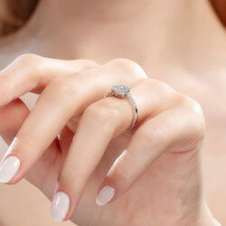 0,50 Karat Coronet Pırlanta Yüzük - 4