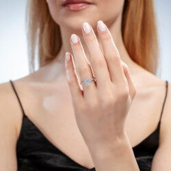 0,50 Karat Coronet Pırlanta Yüzük - 3