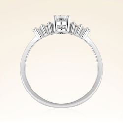 0,50 Karat Tektaş Pırlanta Yüzük - 3