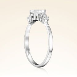 0,50 Karat Tektaş Pırlanta Yüzük - 2