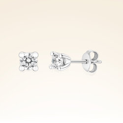 0,50 Karat Tektaş Pırlanta Küpe - PR00538 - 1