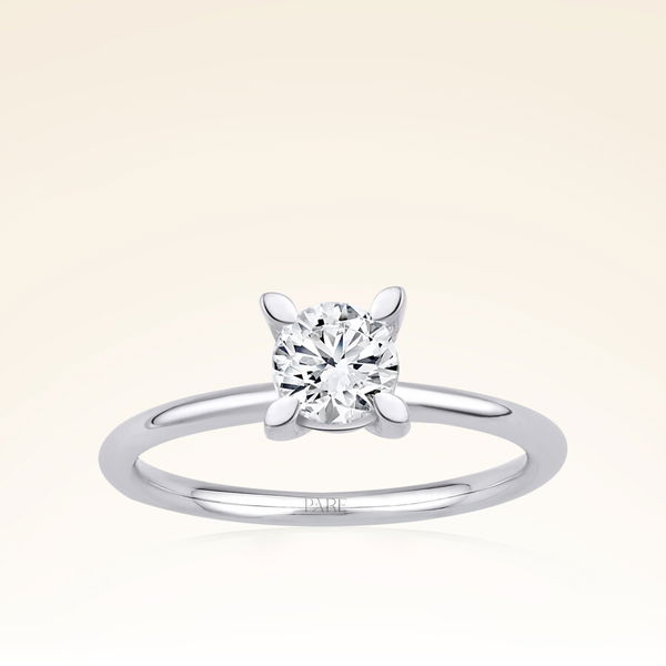 G Renk 0,50 Karat GIA Sertifikalı Tektaş Pırlanta Yüzük - Pare Pırlanta