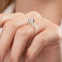 0,50 Karat Tektaş Pırlanta Yüzük - PR01372-H40 - 7