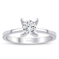 0,50 Karat Tektaş Pırlanta Yüzük - PR01372-H40 - 1