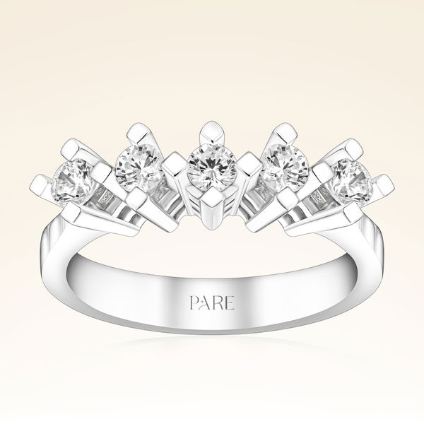 0,51 Karat Beştaş Pırlanta Yüzük - Pare Pırlanta