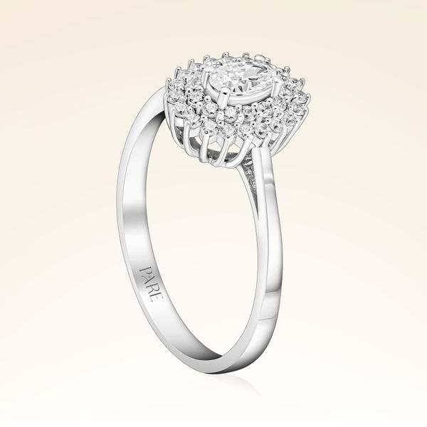 0,52 Karat Fantezi Pırlanta Yüzük - Pare Pırlanta